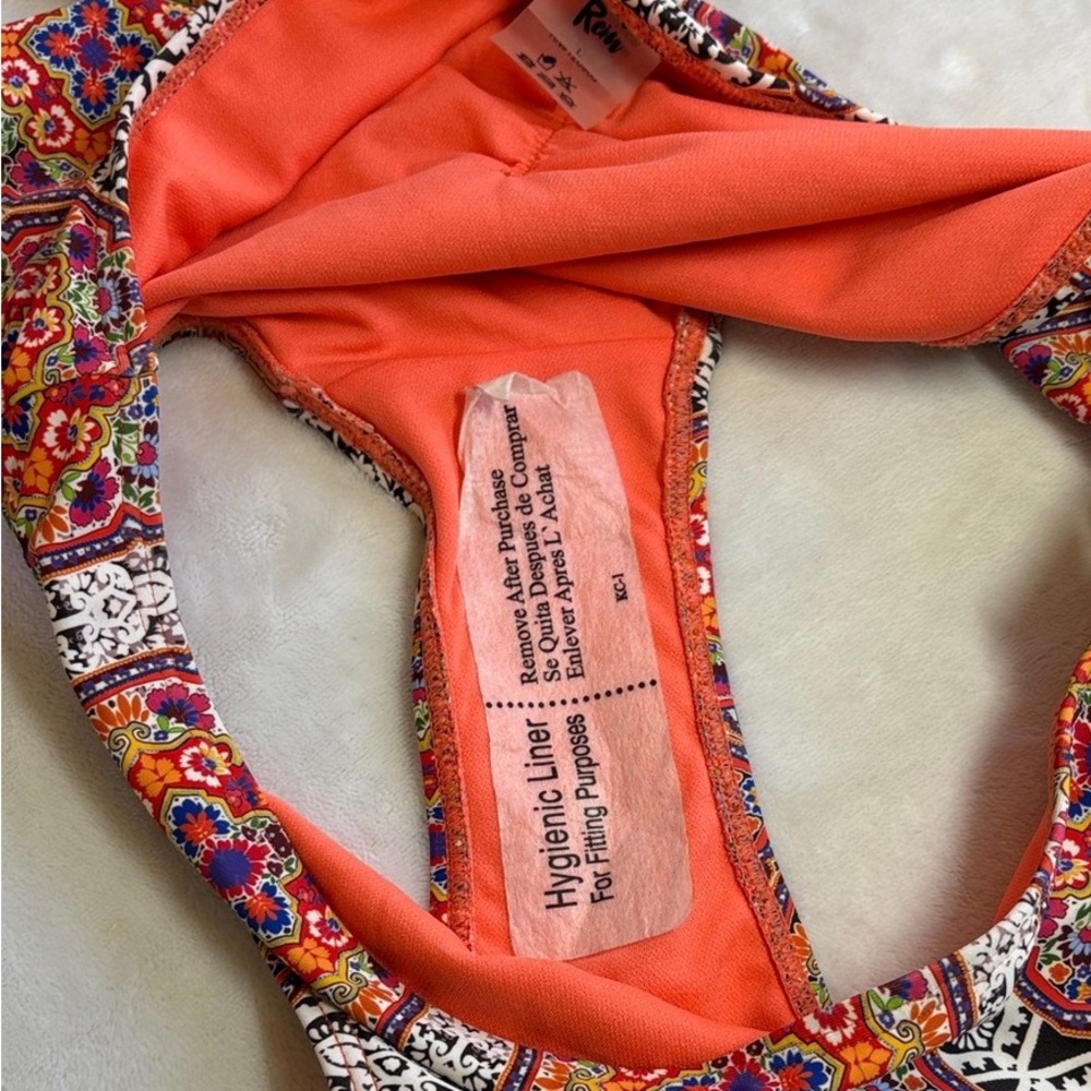 Indigo Multicolor Patterned Bikini - image 4